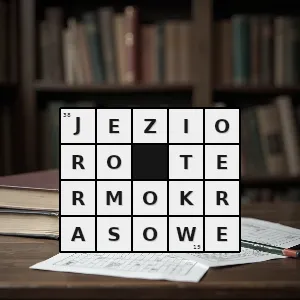 Hasło krzyżówkowe zmarzlinowy - jezioro termokrasowe – rozwiązanie, synonimy, podpowiedzi i definicje krzyżówkowe